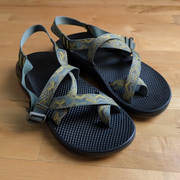 Men\'s Z/2 Adjustable Strap Classic Sandal, Size 9M, Paddle Sunlit Moss main image 5